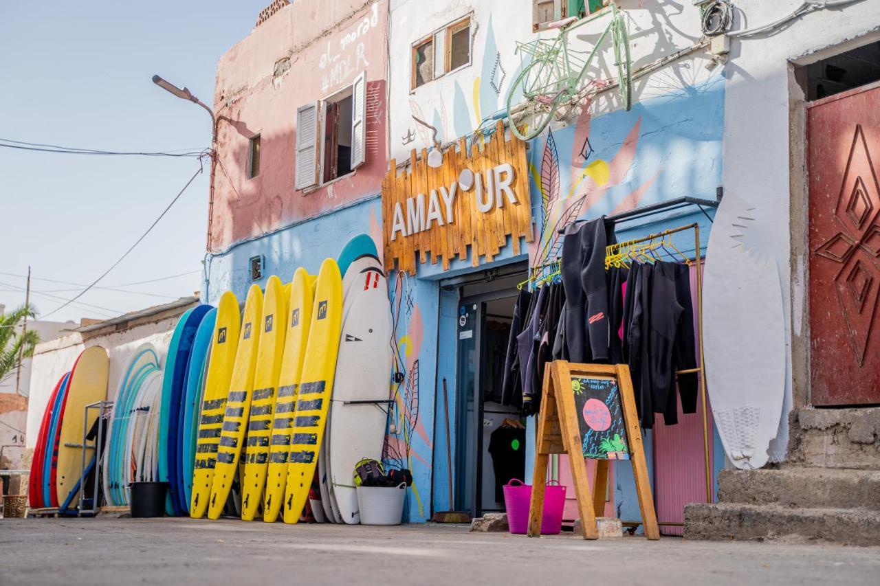 Amayour Surf Hostel Taghazout Exterior photo